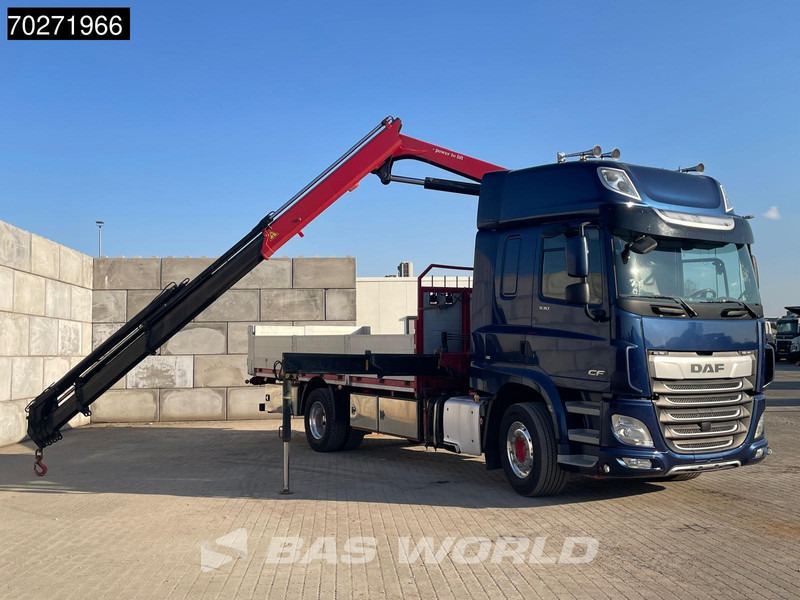 DAF CF 530 4X2 HMF 1820-RC Kran Crane Retarder Space cab Euro 6 - Camión caja abierta, Camión grúa: foto 5 DAF CF 530 4X2 HMF 1820-RC Kran Crane Retarder Space cab Euro 6 - Camión caja abierta, Camión grúa: foto 5