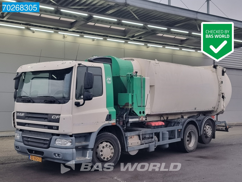 DAF CF75.250 6X2 NL-Truck Lift+Lenkachse Haller SLF 23 m3 Zoeller EEV - Camión de basura: foto 1 DAF CF75.250 6X2 NL-Truck Lift+Lenkachse Haller SLF 23 m3 Zoeller EEV - Camión de basura: foto 1
