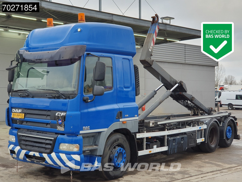 DAF CF85.360 6X2 18tons VDL hooklift ADR Liftachse Euro 5 - Camión multibasculante: foto 1 DAF CF85.360 6X2 18tons VDL hooklift ADR Liftachse Euro 5 - Camión multibasculante: foto 1