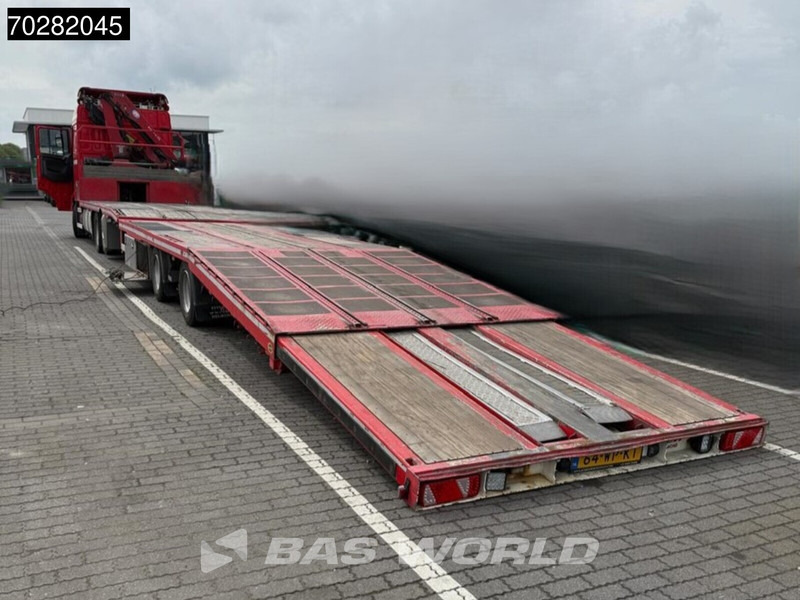 DAF XF 440 6X2 NL-Truck Transporter HMF 900-K2 Kran Winch Lift-Lenkachse Euro 6 - Camión caja abierta, Camión grúa: foto 3 DAF XF 440 6X2 NL-Truck Transporter HMF 900-K2 Kran Winch Lift-Lenkachse Euro 6 - Camión caja abierta, Camión grúa: foto 3