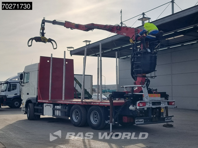 DAF XF 510 6X4 Jonsered Z-Crane SC ACC Retarder Euro 6 - Camión forestal, Camión grúa: foto 2 DAF XF 510 6X4 Jonsered Z-Crane SC ACC Retarder Euro 6 - Camión forestal, Camión grúa: foto 2