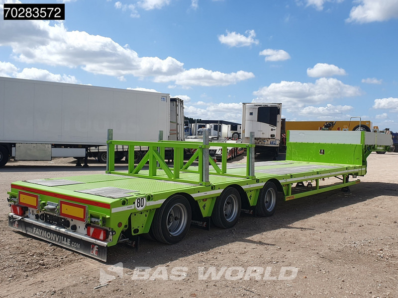 Faymonville F-S43-1AAF 3 axles Extendable Twistlocks 3x Hydraulic Steering Galvanised - Semirremolque góndola rebajadas: foto 5 Faymonville F-S43-1AAF 3 axles Extendable Twistlocks 3x Hydraulic Steering Galvanised - Semirremolque góndola rebajadas: foto 5