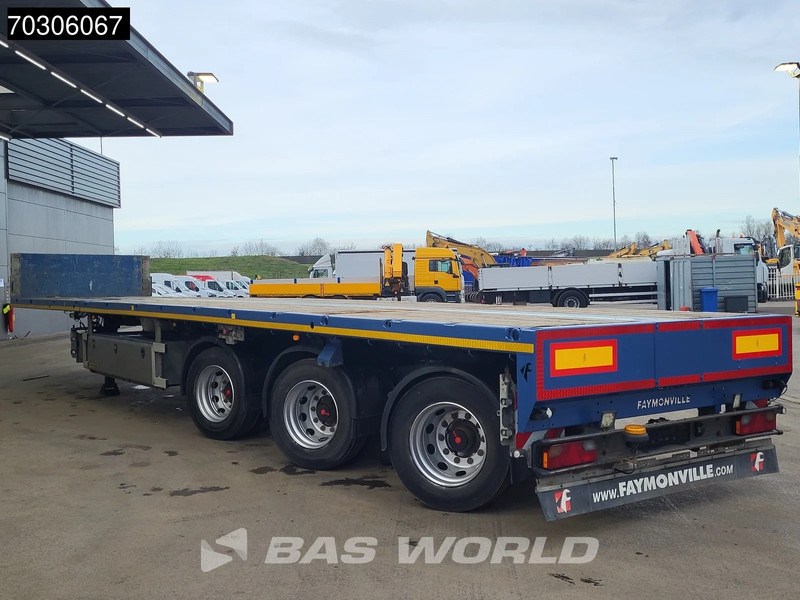 Faymonville F-S43-1AAF 3x Steering Axle 2x Extendable 1580cm - Semirremolque plataforma/ Caja abierta: foto 5 Faymonville F-S43-1AAF 3x Steering Axle 2x Extendable 1580cm - Semirremolque plataforma/ Caja abierta: foto 5
