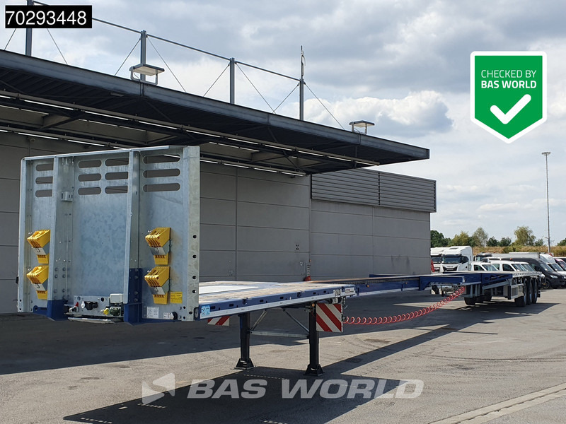 Faymonville MAX210-Z-3AA-13.60-22.5-2.54 3 axles 29M 2x extendable 3x steering axle twistlocks - Semirremolque góndola rebajadas: foto 1 Faymonville MAX210-Z-3AA-13.60-22.5-2.54 3 axles 29M 2x extendable 3x steering axle twistlocks - Semirremolque góndola rebajadas: foto 1