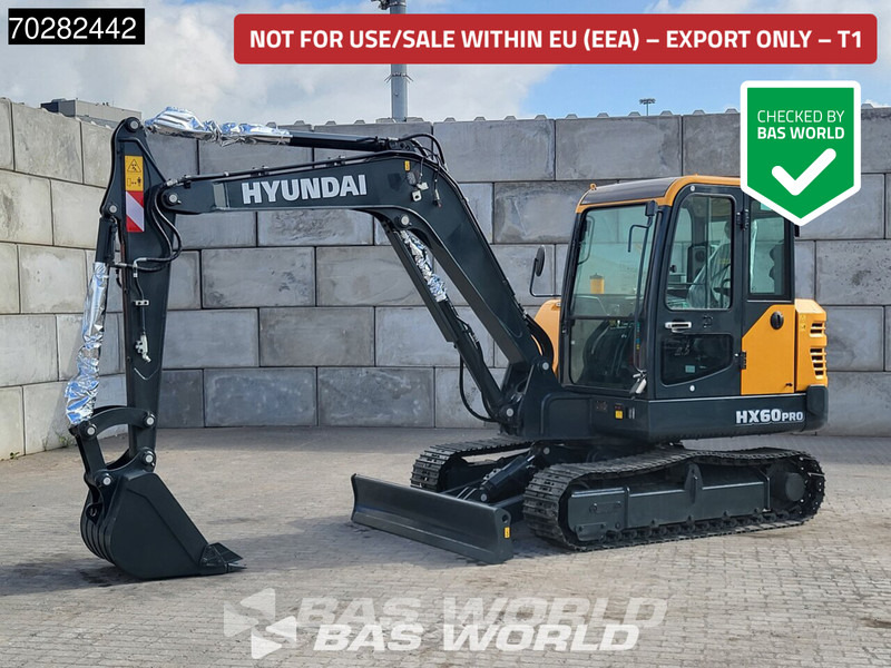 Hyundai HX60 PRON A/C - Miniexcavadora: foto 1 Hyundai HX60 PRON A/C - Miniexcavadora: foto 1