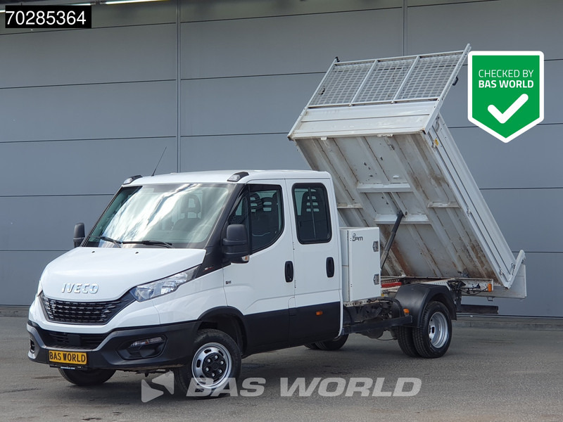 Iveco Daily 35C16 3.0L Open Laadbak met Kist Dubbel Cabine Dubbellucht 3,5t Trekhaak Airco Cruise Euro6 Pritsche Pickup Open Box 2m3 A/C Tow - Caja abierta furgoneta: foto 1 Iveco Daily 35C16 3.0L Open Laadbak met Kist Dubbel Cabine Dubbellucht 3,5t Trekhaak Airco Cruise Euro6 Pritsche Pickup Open Box 2m3 A/C Tow - Caja abierta furgoneta: foto 1