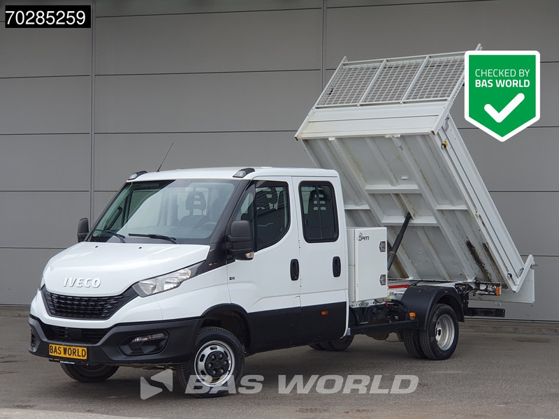 Iveco Daily 35C16 3.0L Open Laadbak met Kist Dubbel Cabine Dubbellucht Navi Airco Cruise Camera Euro6 Pritsche Pickup Open Box 2m3 A/C Towba - Caja abierta furgoneta: foto 1 Iveco Daily 35C16 3.0L Open Laadbak met Kist Dubbel Cabine Dubbellucht Navi Airco Cruise Camera Euro6 Pritsche Pickup Open Box 2m3 A/C Towba - Caja abierta furgoneta: foto 1