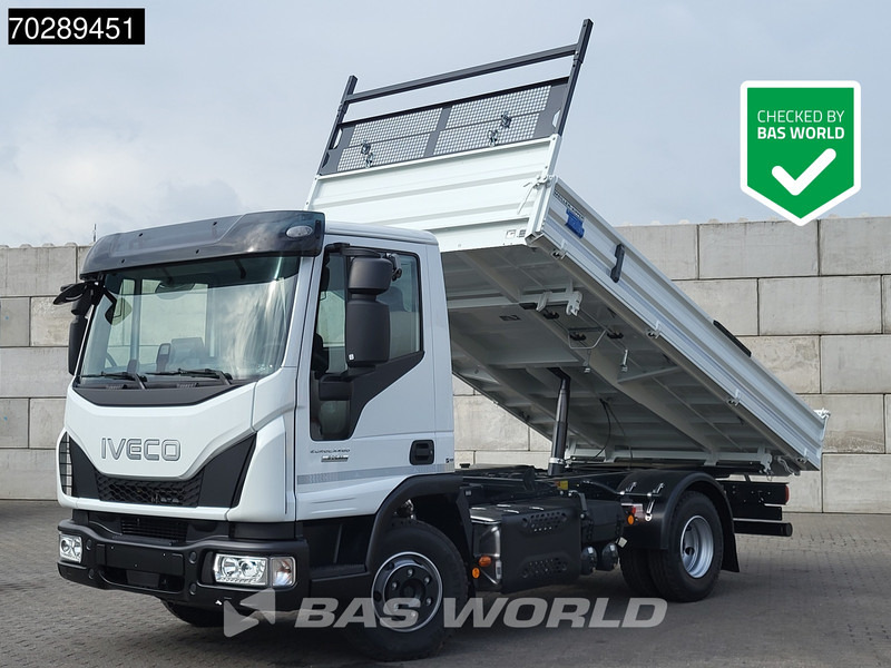 Iveco Eurocargo 80E210 4X2 NEW! 3-SIDED 4m3 Tipper Manual Hydraulic ACC Euro 6 - Camión volquete: foto 1 Iveco Eurocargo 80E210 4X2 NEW! 3-SIDED 4m3 Tipper Manual Hydraulic ACC Euro 6 - Camión volquete: foto 1