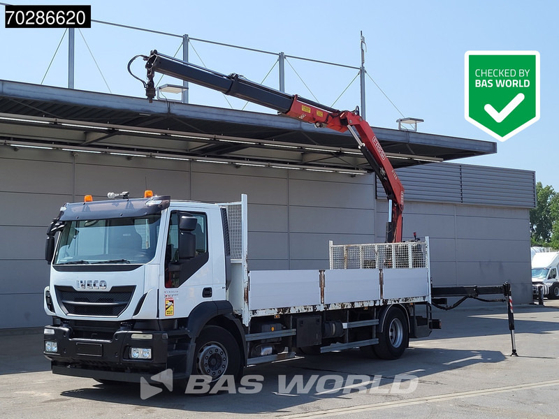 Iveco Stralis 310 4X2 Fassi F135 A.0.22 E Kran Crane Automatic Euro 5 - Camión caja abierta, Camión grúa: foto 1 Iveco Stralis 310 4X2 Fassi F135 A.0.22 E Kran Crane Automatic Euro 5 - Camión caja abierta, Camión grúa: foto 1