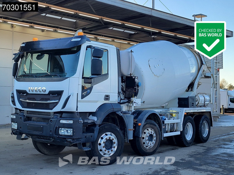 Iveco Stralis 400 8X4 9m3 Stetter mixer Steelsuspension Big-Axle Automatic Euro 6 - Camión hormigonera: foto 1 Iveco Stralis 400 8X4 9m3 Stetter mixer Steelsuspension Big-Axle Automatic Euro 6 - Camión hormigonera: foto 1