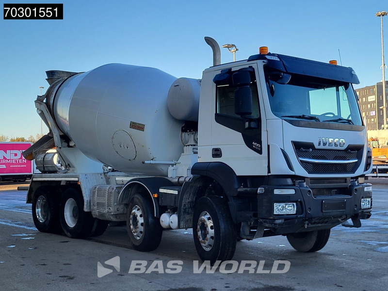 Iveco Stralis 400 8X4 9m3 Stetter mixer Steelsuspension Big-Axle Automatic Euro 6 - Camión hormigonera: foto 3 Iveco Stralis 400 8X4 9m3 Stetter mixer Steelsuspension Big-Axle Automatic Euro 6 - Camión hormigonera: foto 3