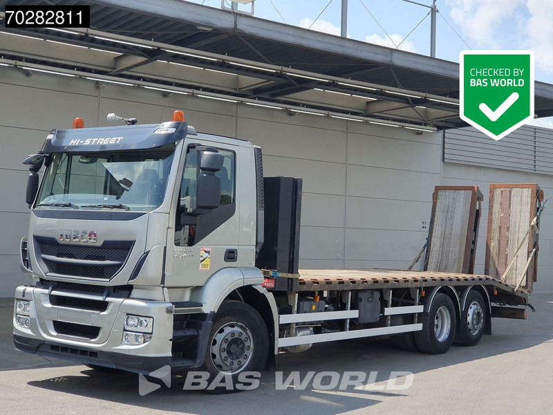 Iveco Stralis 420 6X2 Retarder Hydrauliek Liftachse Euro 5 - Camión portavehículos: foto 1 Iveco Stralis 420 6X2 Retarder Hydrauliek Liftachse Euro 5 - Camión portavehículos: foto 1