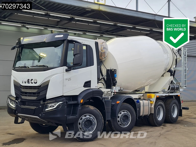 Iveco T-WAY 410 8X4 NEW! 10M3 FML Mixer Full Steel Suspension Automatic Euro 6 - Camión hormigonera: foto 1 Iveco T-WAY 410 8X4 NEW! 10M3 FML Mixer Full Steel Suspension Automatic Euro 6 - Camión hormigonera: foto 1