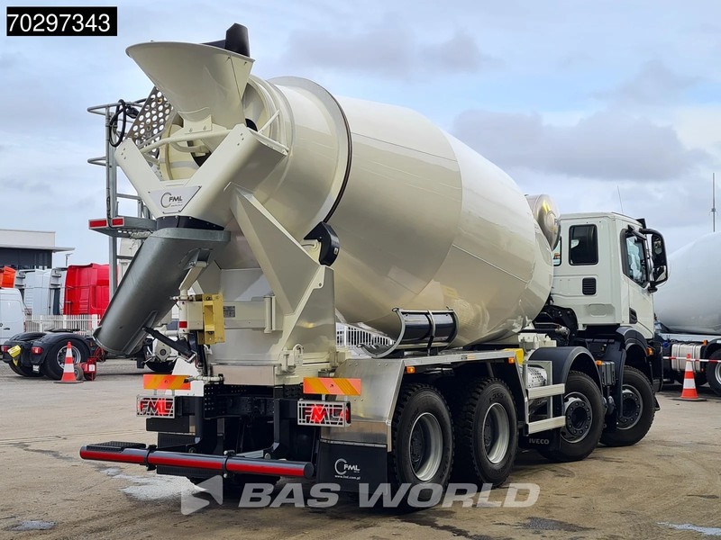 Iveco T-WAY 410 8X4 NEW! 10M3 FML Mixer Full Steel Suspension Automatic Euro 6 - Camión hormigonera: foto 5 Iveco T-WAY 410 8X4 NEW! 10M3 FML Mixer Full Steel Suspension Automatic Euro 6 - Camión hormigonera: foto 5