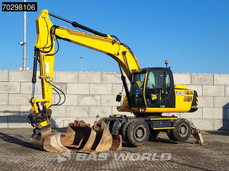 JCB JS175 WT4i Tiltrotator - 3 Buckets - Excavadora de ruedas: foto 2 JCB JS175 WT4i Tiltrotator - 3 Buckets - Excavadora de ruedas: foto 2