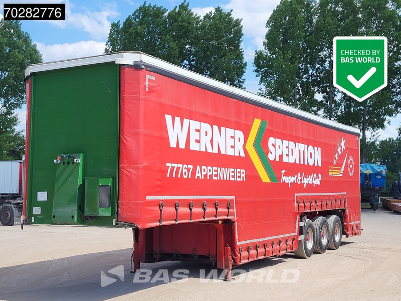 Kempf SP 35/3 Lift + Lenkachse Machine Transport - Semirremolque lona: foto 1 Kempf SP 35/3 Lift + Lenkachse Machine Transport - Semirremolque lona: foto 1