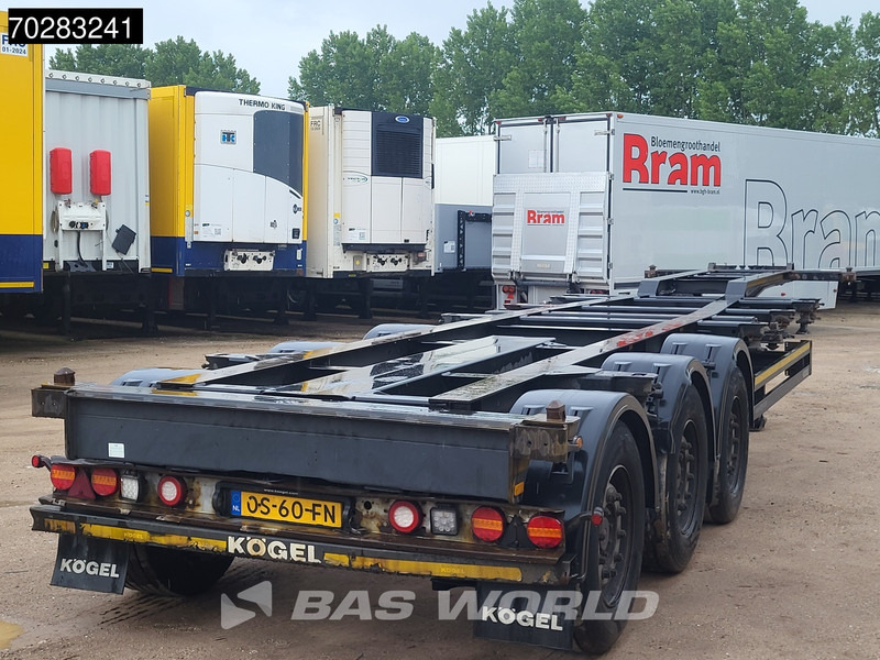 Kögel S24-2 TUV 03/26 2x20ft 1x30ft 1x40ft SAF - Semirremolque portacontenedore/ Intercambiable: foto 5 Kögel S24-2 TUV 03/26 2x20ft 1x30ft 1x40ft SAF - Semirremolque portacontenedore/ Intercambiable: foto 5