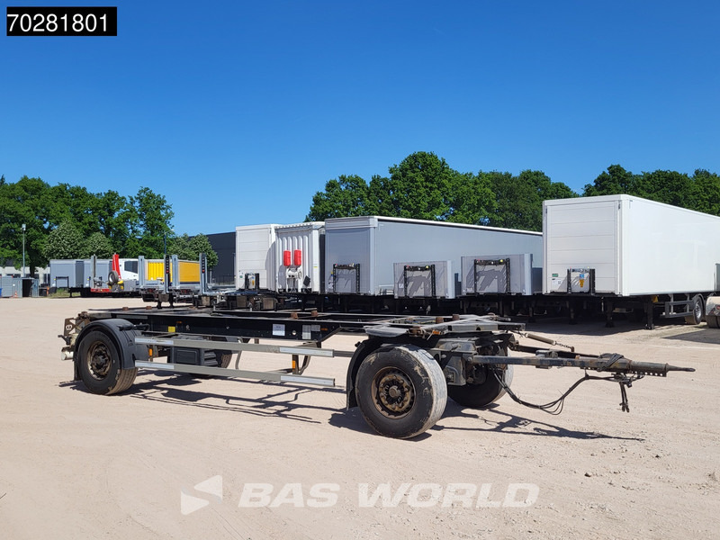 Krone AZ 2 axles TUV 03/26 - Remolque portacontenedore/ Intercambiable: foto 3 Krone AZ 2 axles TUV 03/26 - Remolque portacontenedore/ Intercambiable: foto 3