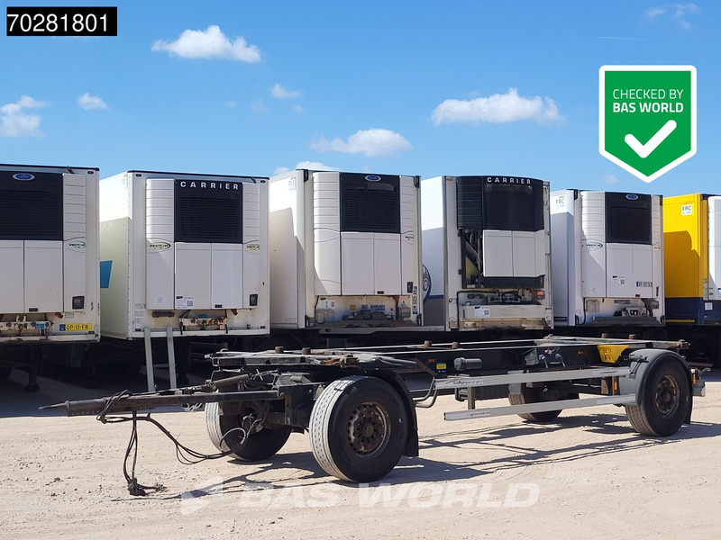 Krone AZ 2 axles TUV 03/26 - Remolque portacontenedore/ Intercambiable: foto 1 Krone AZ 2 axles TUV 03/26 - Remolque portacontenedore/ Intercambiable: foto 1