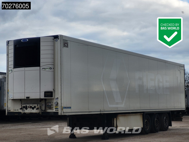 Krone Carrier Vector 1550 Liftachse Blumenbreit Doppelstock Palettenkasten - Semirremolque frigorífico: foto 1 Krone Carrier Vector 1550 Liftachse Blumenbreit Doppelstock Palettenkasten - Semirremolque frigorífico: foto 1
