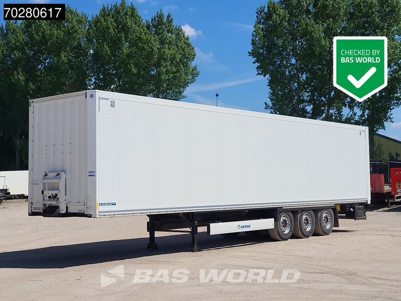 Krone SD Doppelstock 3 axles Liftachse Doppelstock SAF - Semirremolque caja cerrada: foto 1 Krone SD Doppelstock 3 axles Liftachse Doppelstock SAF - Semirremolque caja cerrada: foto 1