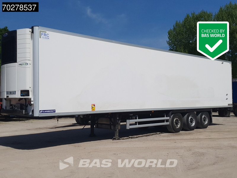 LAMBERET Carrier 1550 3 axles Liftachse - Semirremolque frigorífico: foto 1 LAMBERET Carrier 1550 3 axles Liftachse - Semirremolque frigorífico: foto 1
