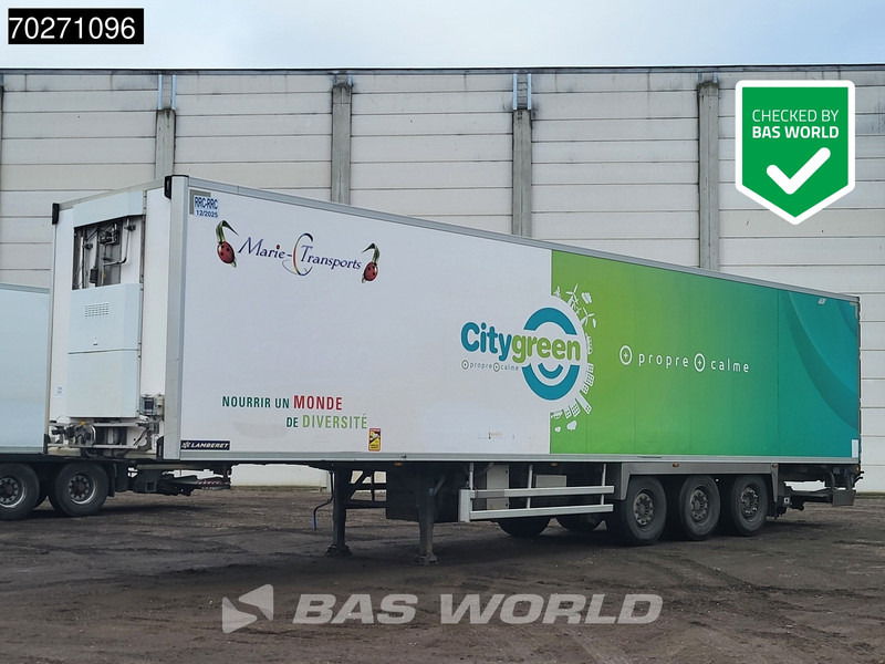 LAMBERET SR2B-5T8-1B Tailgate Liftachse SAF Sliding Wall LBW - Semirremolque frigorífico: foto 1 LAMBERET SR2B-5T8-1B Tailgate Liftachse SAF Sliding Wall LBW - Semirremolque frigorífico: foto 1
