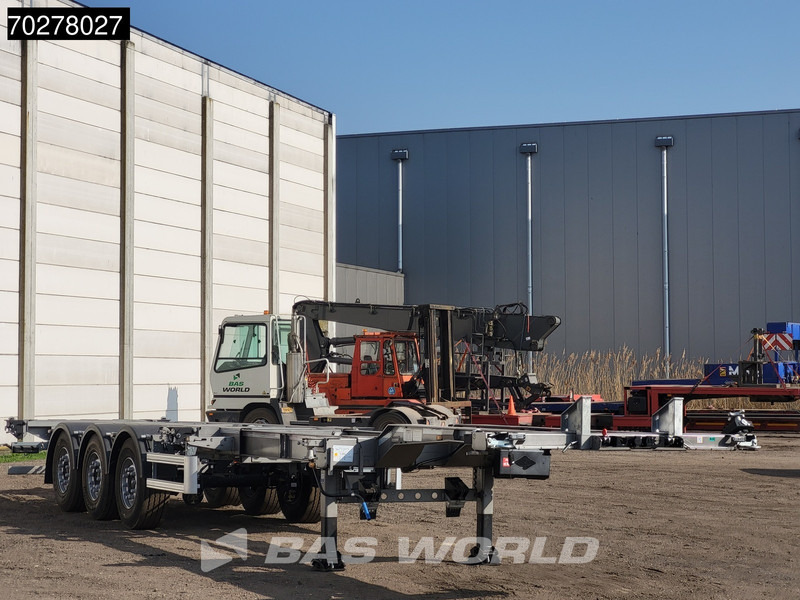 Lecitrailer SR3EC 3 axles UNUSED Liftachse Multi'45 - Semirremolque portacontenedore/ Intercambiable: foto 3 Lecitrailer SR3EC 3 axles UNUSED Liftachse Multi'45 - Semirremolque portacontenedore/ Intercambiable: foto 3