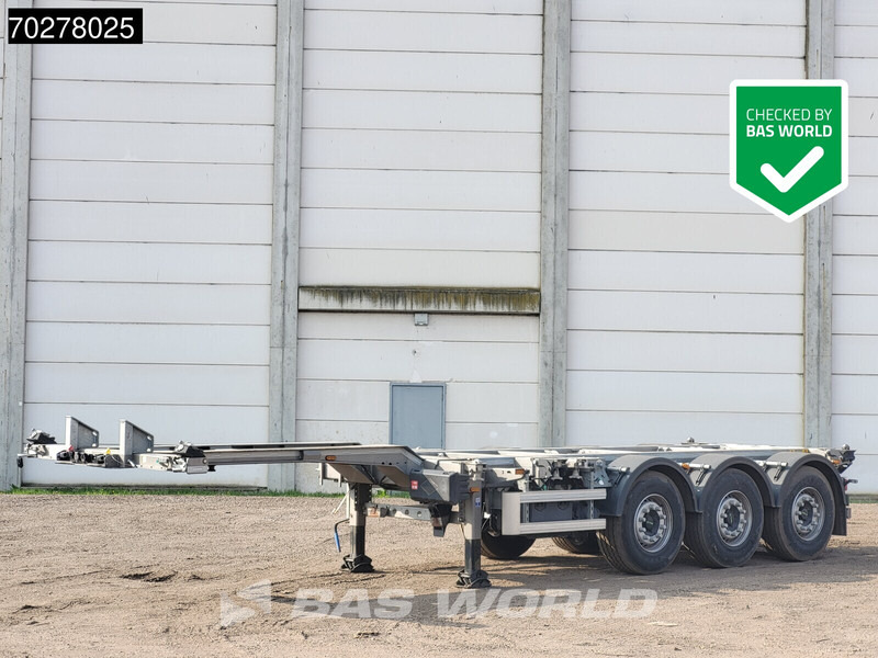 Lecitrailer SR3EC 3 axles UNUSED Liftachse Multi'45 - Semirremolque portacontenedore/ Intercambiable: foto 1 Lecitrailer SR3EC 3 axles UNUSED Liftachse Multi'45 - Semirremolque portacontenedore/ Intercambiable: foto 1