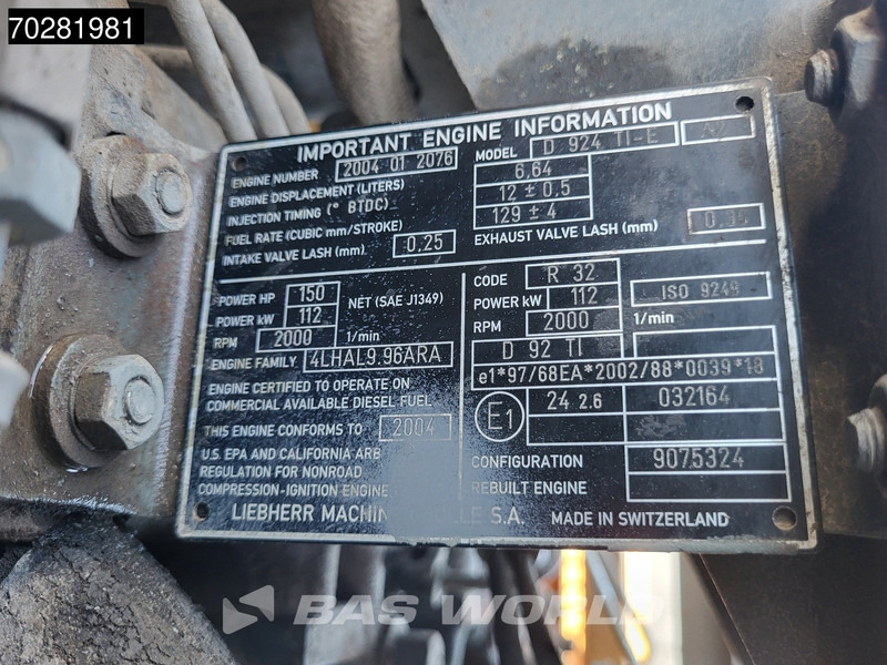 Excavadora de cadenas Liebherr R914B HDSL: foto 15