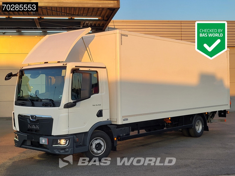 MAN TGL 12.250 4X2 12tonner Low milage Ladebordwand Automatic Euro 6 - Camión caja cerrada: foto 1 MAN TGL 12.250 4X2 12tonner Low milage Ladebordwand Automatic Euro 6 - Camión caja cerrada: foto 1