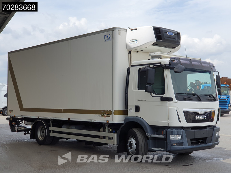 MAN TGM 15.250 4X2 Carrier Supra 850 Cooler Tailgate Euro 6 - Camión frigorífico: foto 3 MAN TGM 15.250 4X2 Carrier Supra 850 Cooler Tailgate Euro 6 - Camión frigorífico: foto 3