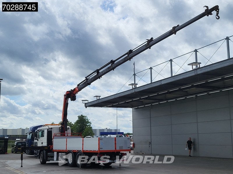 MAN TGS 26.400 TGS 6X2 Palfinger PK29002 Crane Kran 2.5Tons Winch Lift+steering Euro 4 - Camión caja abierta, Camión grúa: foto 2 MAN TGS 26.400 TGS 6X2 Palfinger PK29002 Crane Kran 2.5Tons Winch Lift+steering Euro 4 - Camión caja abierta, Camión grúa: foto 2
