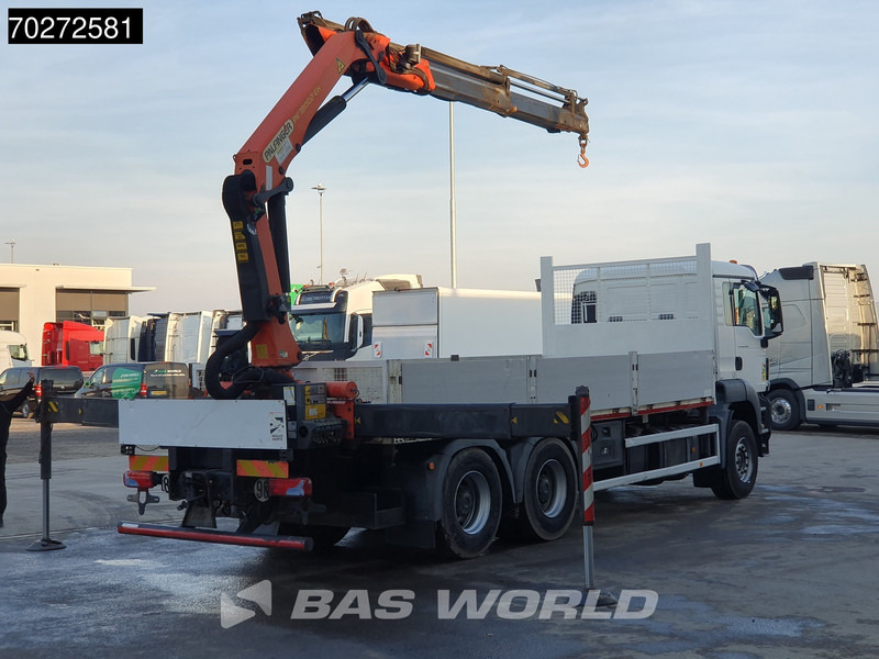 MAN TGS 26.440 6X4 Palfinger PK18002 EH Kran Crane Manual Remote Euro 5 - Camión caja abierta, Camión grúa: foto 3 MAN TGS 26.440 6X4 Palfinger PK18002 EH Kran Crane Manual Remote Euro 5 - Camión caja abierta, Camión grúa: foto 3