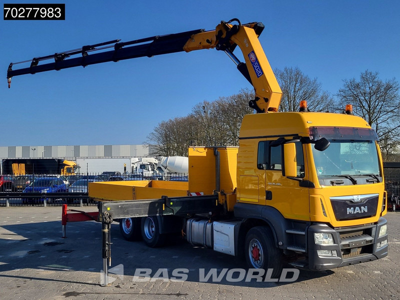 MAN TGS 26.480 6X4 HMF 5020-K6 Crane Kran Hydrodrive Lift+Lenkachse Euro 6 - Camión caja abierta, Camión grúa: foto 5 MAN TGS 26.480 6X4 HMF 5020-K6 Crane Kran Hydrodrive Lift+Lenkachse Euro 6 - Camión caja abierta, Camión grúa: foto 5