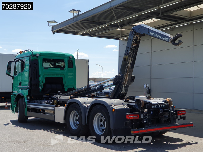 MAN TGS 28.510 6X2 Meiller RS21 65 Hooklift Lift-Axle Automatic Navi Retarder Euro 6 - Camión multibasculante: foto 5 MAN TGS 28.510 6X2 Meiller RS21 65 Hooklift Lift-Axle Automatic Navi Retarder Euro 6 - Camión multibasculante: foto 5