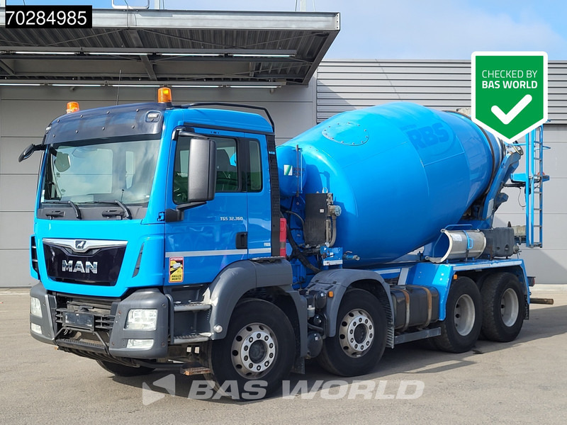 MAN TGS 32.360 8X4 Mixer Hydrauliek Euro 6 - Camión hormigonera: foto 1 MAN TGS 32.360 8X4 Mixer Hydrauliek Euro 6 - Camión hormigonera: foto 1