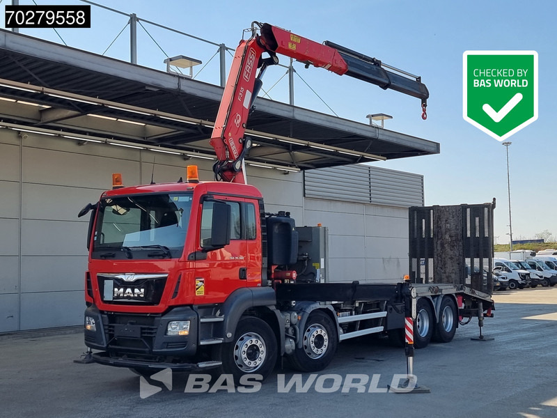 MAN TGS 35.360 8X4 Fassi F315A.2.22 E-Dynamic Remote Crane Kran Euro 6 - Camión portacontenedore/ Intercambiable, Camión grúa: foto 1 MAN TGS 35.360 8X4 Fassi F315A.2.22 E-Dynamic Remote Crane Kran Euro 6 - Camión portacontenedore/ Intercambiable, Camión grúa: foto 1