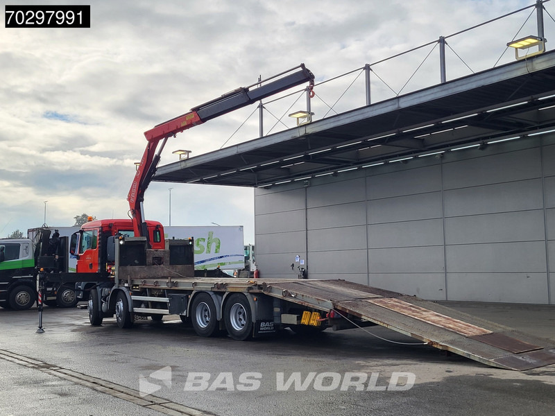 MAN TGS 35.360 TGS 8X2 Fassi F235A.0.22 Crane Kran Winch Hydraulic ramp Lift-Axle Navi Euro 6 - Camión caja abierta, Camión grúa: foto 3 MAN TGS 35.360 TGS 8X2 Fassi F235A.0.22 Crane Kran Winch Hydraulic ramp Lift-Axle Navi Euro 6 - Camión caja abierta, Camión grúa: foto 3
