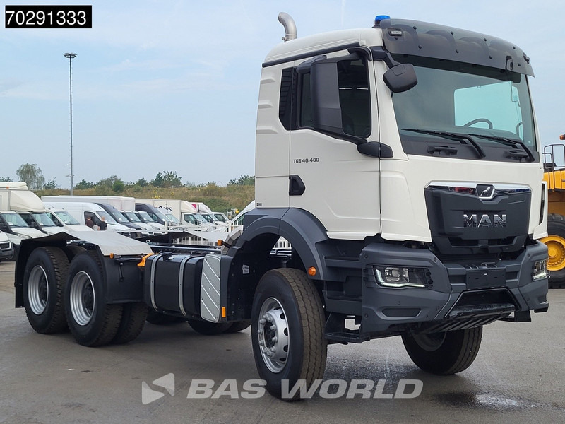 MAN TGS 40.400 6X4 NEW 6x4 chassis PTO Preparation Steelsuspension Big-Axle Automatic Euro 2 - Camión chasis: foto 3 MAN TGS 40.400 6X4 NEW 6x4 chassis PTO Preparation Steelsuspension Big-Axle Automatic Euro 2 - Camión chasis: foto 3