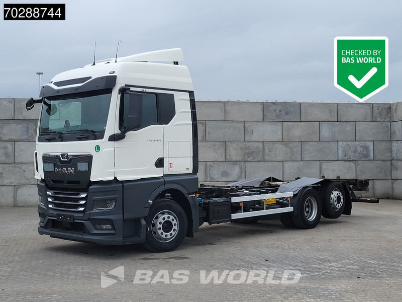 MAN TGX 26.470 6X2 BDF Retarder Lift Axle Standklima Automatic LED Euro 6 - Camión portacontenedore/ Intercambiable: foto 1 MAN TGX 26.470 6X2 BDF Retarder Lift Axle Standklima Automatic LED Euro 6 - Camión portacontenedore/ Intercambiable: foto 1