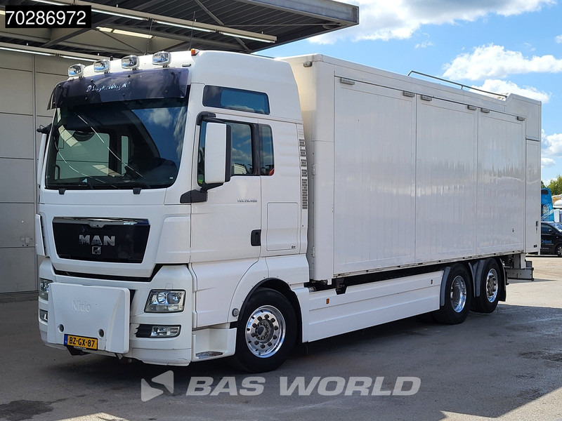MAN TGX 26.480 TGX 6X2 NL-Truck BDF HorseTransport Lift+steering axle Standklima Automatic Xenon Alcoa´s Euro 5 - Camión portacontenedore/ Intercambiable: foto 5 MAN TGX 26.480 TGX 6X2 NL-Truck BDF HorseTransport Lift+steering axle Standklima Automatic Xenon Alcoa´s Euro 5 - Camión portacontenedore/ Intercambiable: foto 5