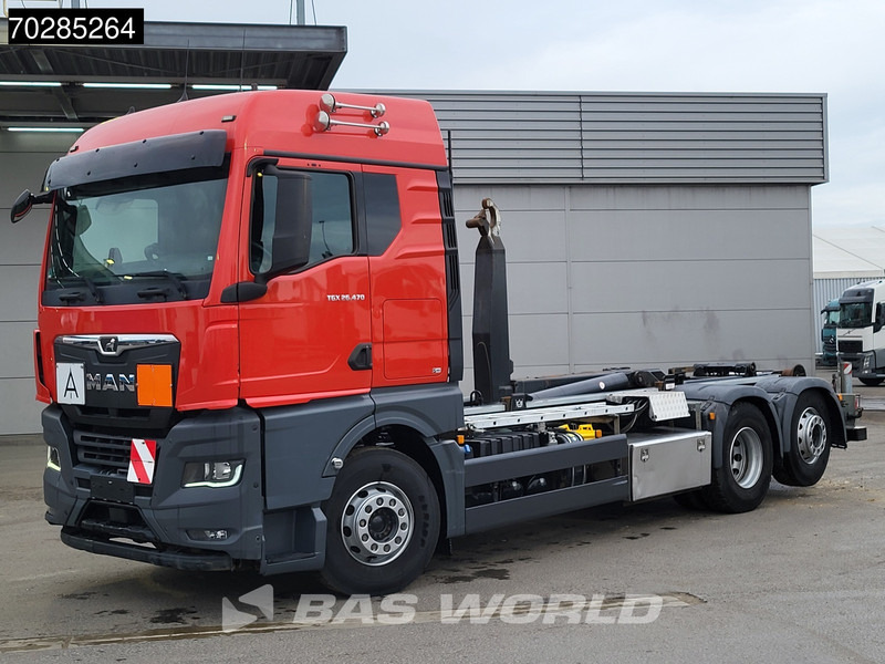 MAN TGX26.470 TGX 6X2 21 Tonnes VDL hooklift ADR Retarder Lift+Lenkachse ACC Navi Euro 6 - Camión multibasculante: foto 3 MAN TGX26.470 TGX 6X2 21 Tonnes VDL hooklift ADR Retarder Lift+Lenkachse ACC Navi Euro 6 - Camión multibasculante: foto 3