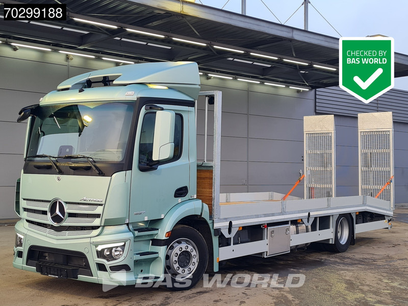 Mercedes-Benz Actros 1827 4X2 NEW! 18tons Machine transporter Oprijwagen Hydraulic ramps Air suspension - Camión portavehículos: foto 1 Mercedes-Benz Actros 1827 4X2 NEW! 18tons Machine transporter Oprijwagen Hydraulic ramps Air suspension - Camión portavehículos: foto 1