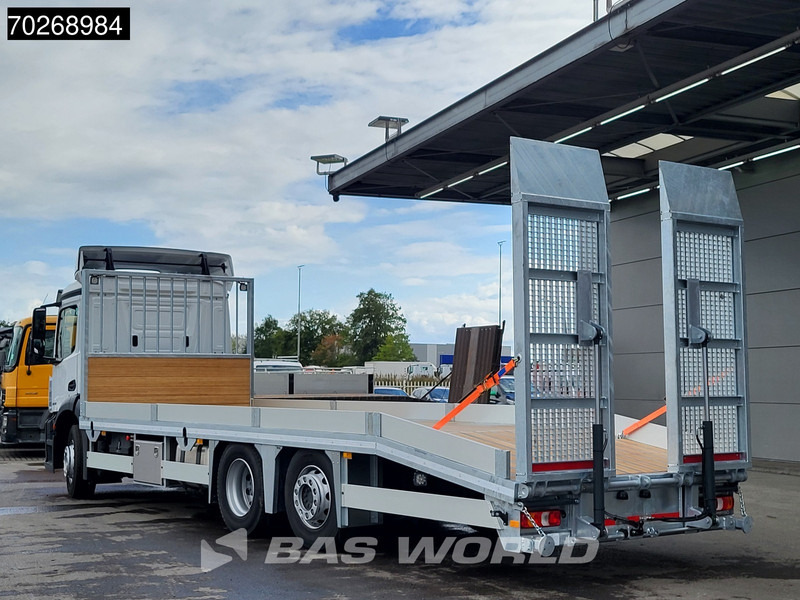 Mercedes-Benz Actros 2532 6X2 NEW! Machine tansporter Oprijwagen Lenkachse Navi Euro 6 - Camión portavehículos: foto 2 Mercedes-Benz Actros 2532 6X2 NEW! Machine tansporter Oprijwagen Lenkachse Navi Euro 6 - Camión portavehículos: foto 2