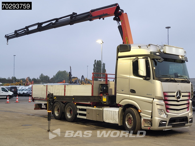 Mercedes-Benz Actros 2653 Actros 6X4 Palfinger PK34002 SH Kran Crane Retarder Xenon Euro 6 - Camión caja abierta, Camión grúa: foto 3 Mercedes-Benz Actros 2653 Actros 6X4 Palfinger PK34002 SH Kran Crane Retarder Xenon Euro 6 - Camión caja abierta, Camión grúa: foto 3
