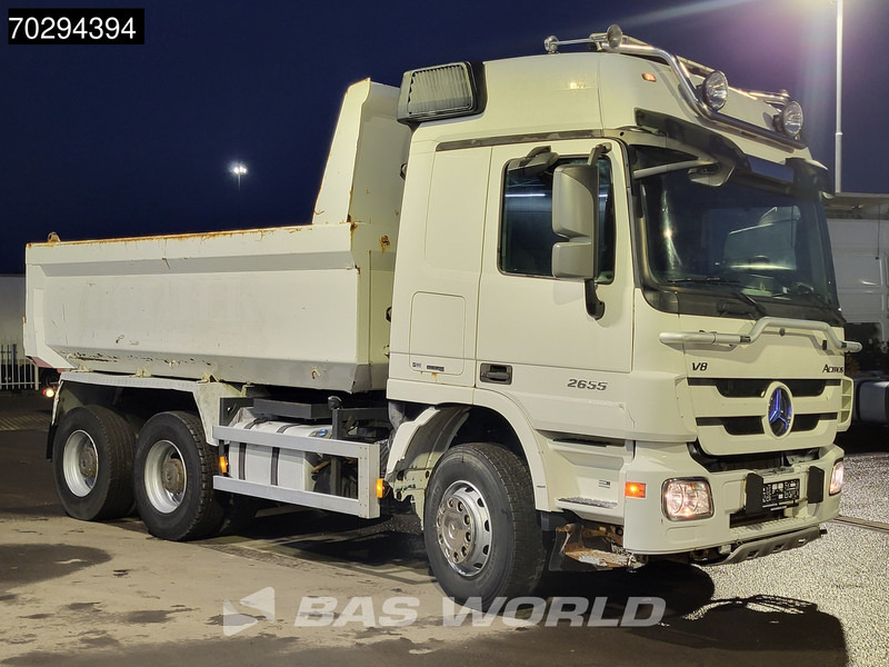 Camión volquete Mercedes-Benz Actros 2655 Actros 6X4 V8 Retarder Big-Axle Steelsuspension 11m3 Euro 5: foto 12 Camión volquete Mercedes-Benz Actros 2655 Actros 6X4 V8 Retarder Big-Axle Steelsuspension 11m3 Euro 5: foto 12