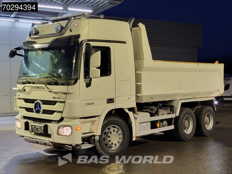 Camión volquete Mercedes-Benz Actros 2655 Actros 6X4 V8 Retarder Big-Axle Steelsuspension 11m3 Euro 5: foto 16 Camión volquete Mercedes-Benz Actros 2655 Actros 6X4 V8 Retarder Big-Axle Steelsuspension 11m3 Euro 5: foto 16