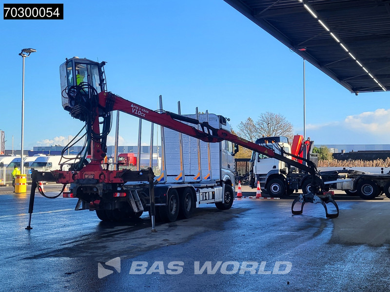 Mercedes-Benz Actros 2663 Actros 6X4 Timber truck FTG V10CX.81 wood crane Big-Axle Automatic Euro 6 - Camión forestal, Camión grúa: foto 5 Mercedes-Benz Actros 2663 Actros 6X4 Timber truck FTG V10CX.81 wood crane Big-Axle Automatic Euro 6 - Camión forestal, Camión grúa: foto 5