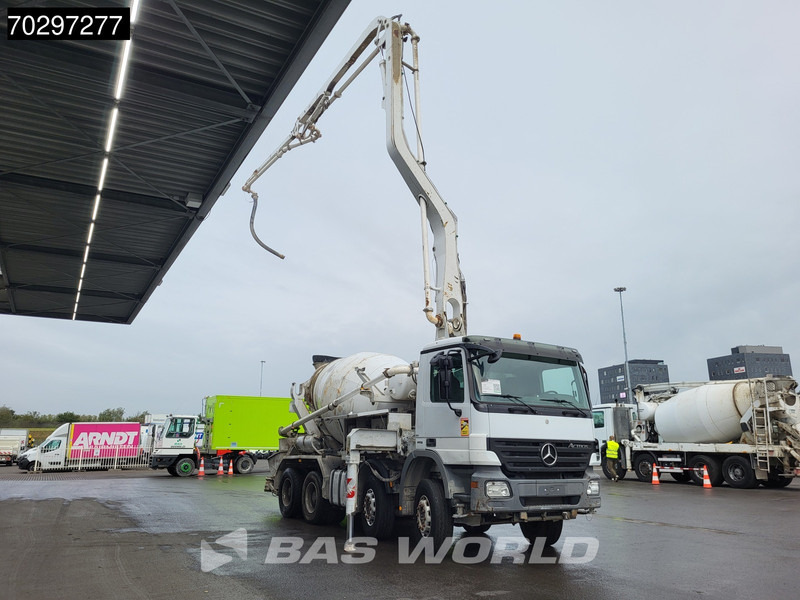 Mercedes-Benz Actros 3241 8X4 Putzmeister TMM 21-3 PUMI 7m3 Liebherr Big-Axle 3-Pedals Euro 4 - Bomba de hormigón: foto 3 Mercedes-Benz Actros 3241 8X4 Putzmeister TMM 21-3 PUMI 7m3 Liebherr Big-Axle 3-Pedals Euro 4 - Bomba de hormigón: foto 3